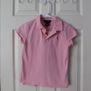Ralph Lauren Pink Polo Shirt